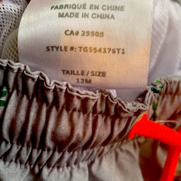 Aubainerie boys 12 month old swim bottoms - Picture 2 of 2